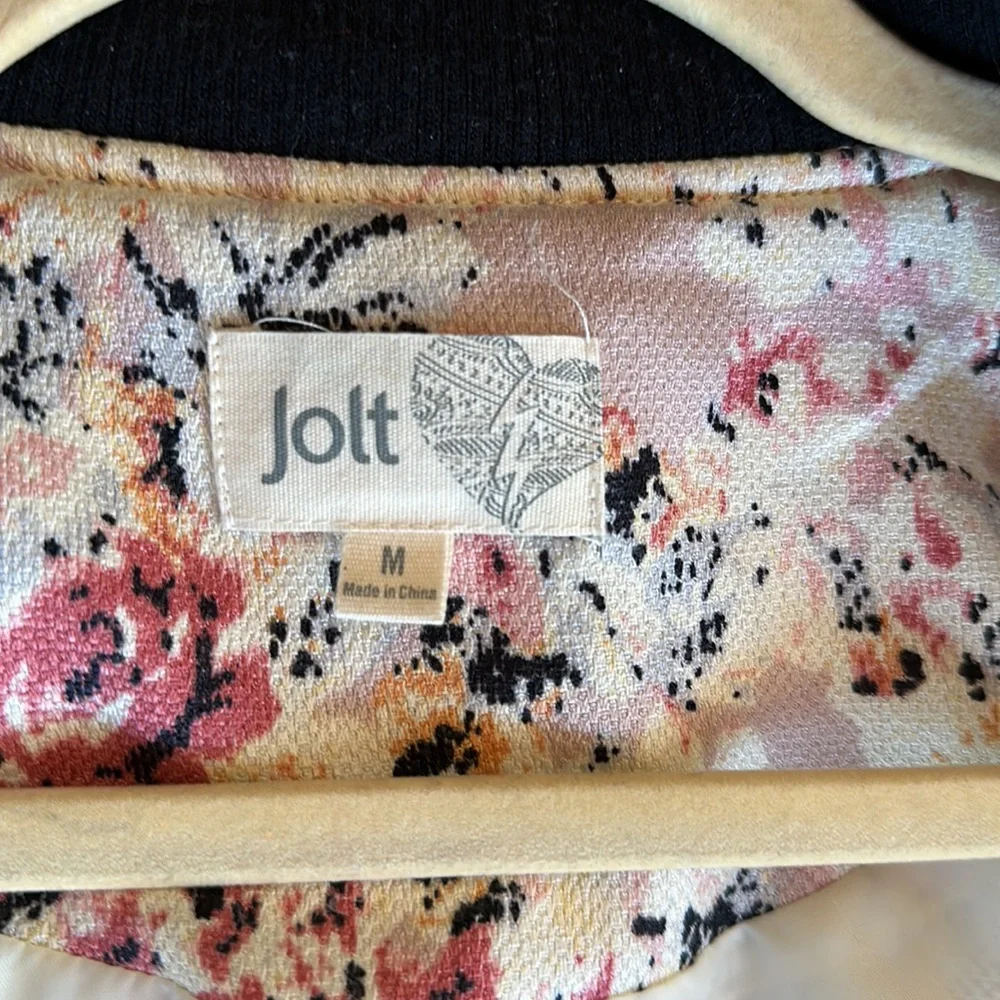 Jolt Floral Zippered Jacket